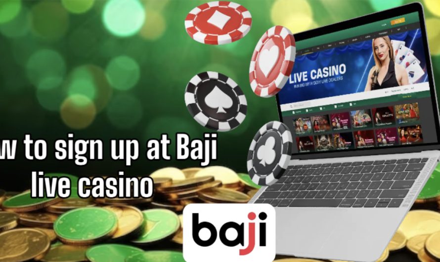 Discover how to sign up at baji live casino app and start using it for gambling from your mobile device